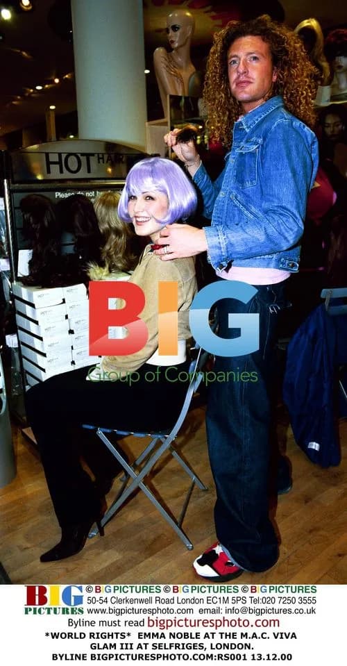Emma Noble at M.A.C. Viva Glam III event