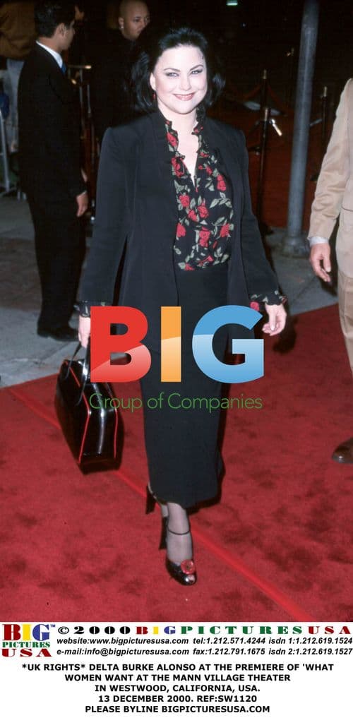 Delta Burke & Alonso at 'What Women Want' premiere