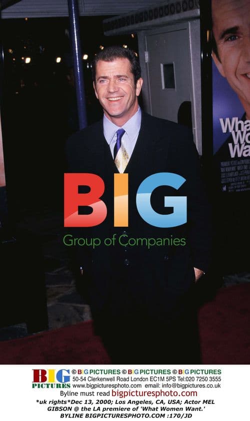 Mel Gibson at 'What Women Want' LA Premiere