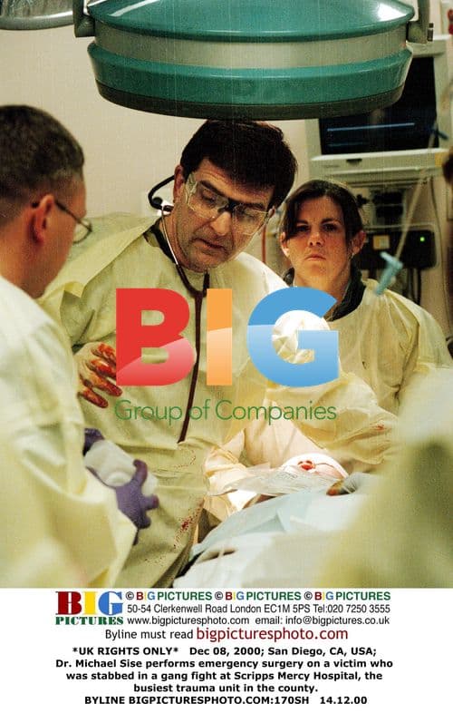 Dr. Sise performs emergency surgery on stabbing victim