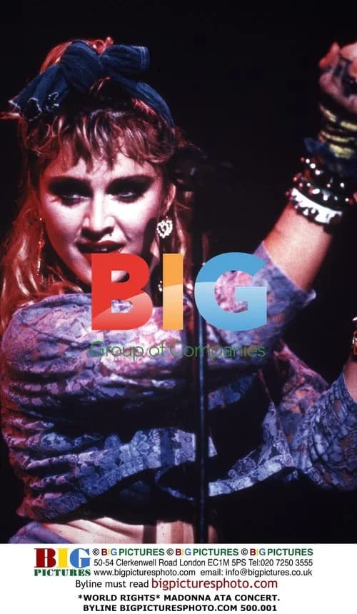 Madonna at concert