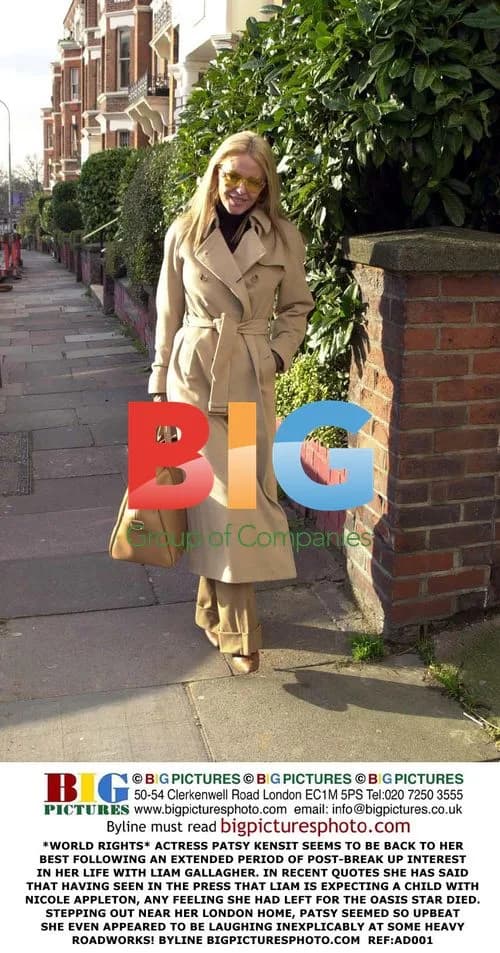 Patsy Kensit Upbeat After Liam Gallagher News