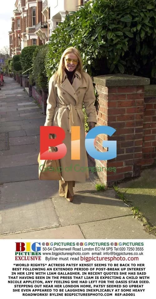 Patsy Kensit Upbeat After Gallagher News