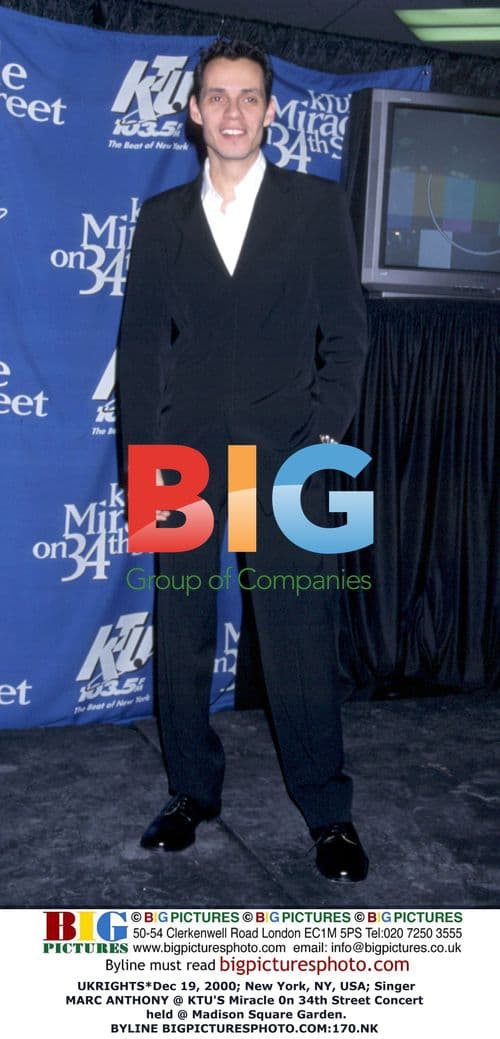 Marc Anthony @ KTU's Miracle on 34th Street Concert