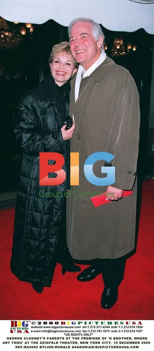 George Clooney's Parents at O Brother Premiere