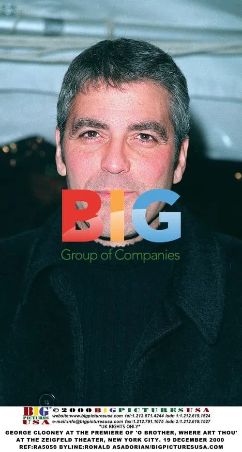 George Clooney at 'O Brother, Where Art Thou' premiere