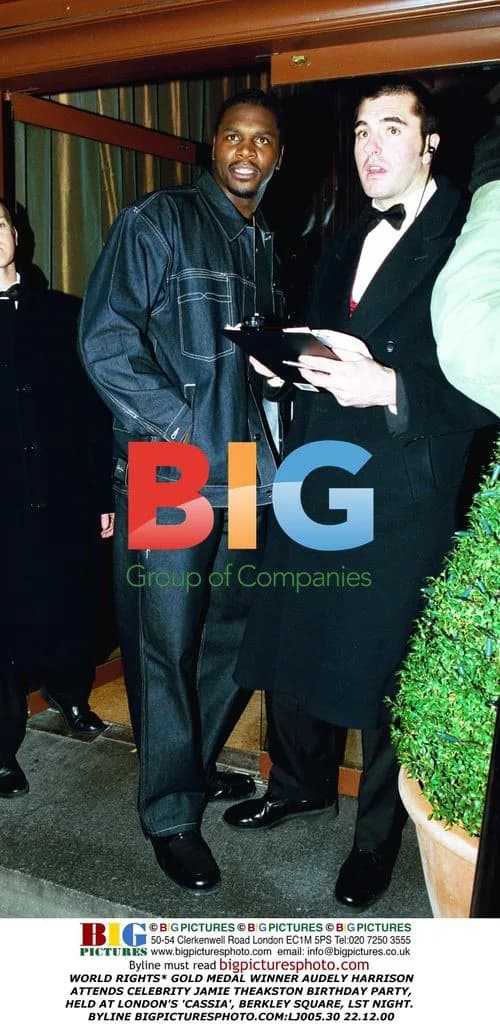 Audely Harrison at Jamie Theakston's Birthday Party
