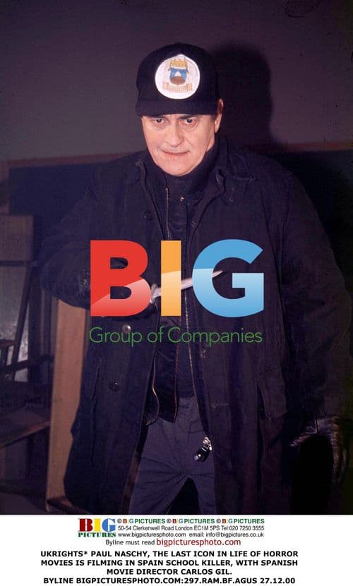 Paul Naschy films horror movie in Spain