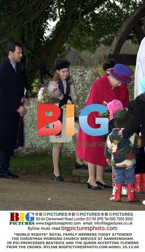 Royals at Christmas Church Service