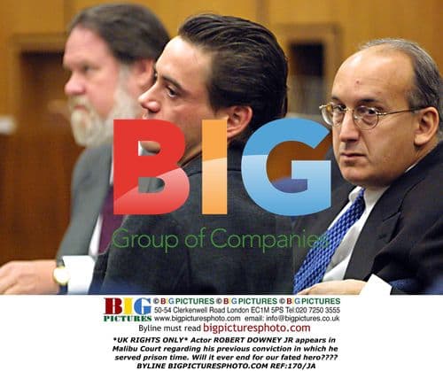 Robert Downey Jr. in Malibu Court