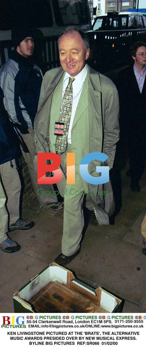 Ken Livingstone at NME "Brats" Awards
