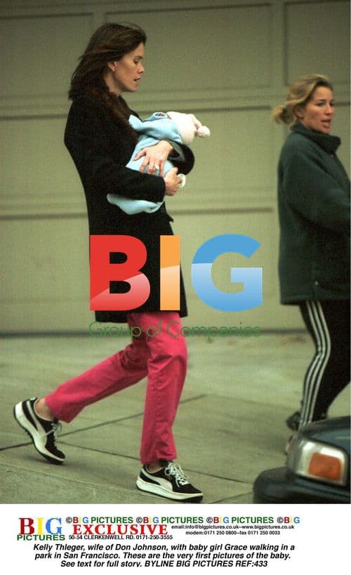 Kelly Thleger and baby Grace in San Francisco