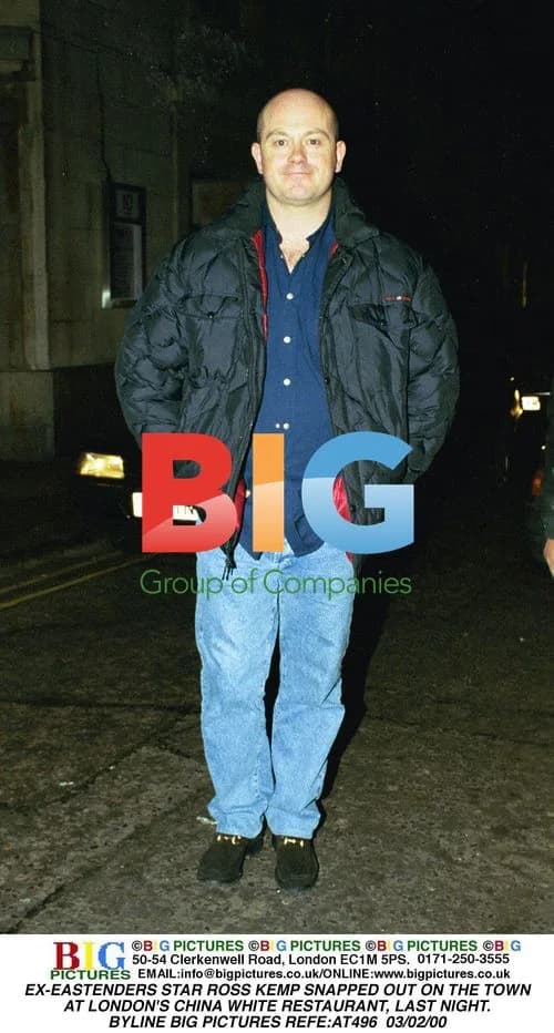 Ross Kemp Spotted at China White in London