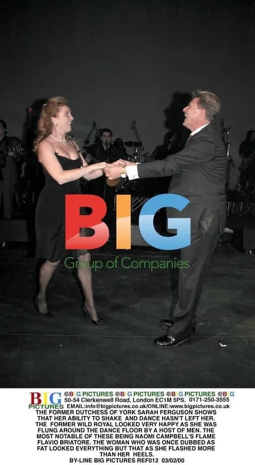 Sarah Ferguson Dances with Flavio Briatore