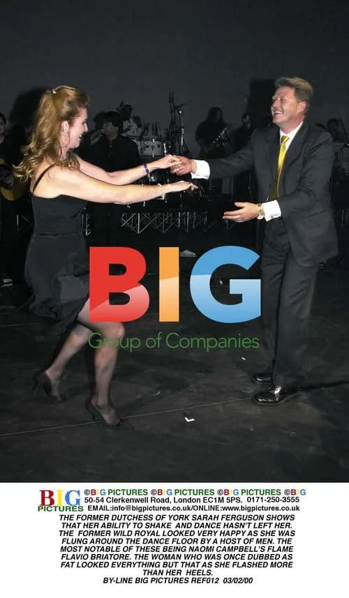 Sarah Ferguson Shakes It on Dance Floor
