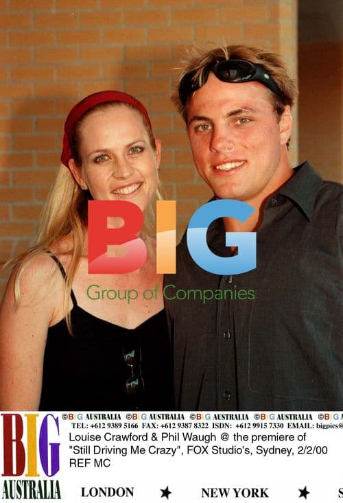 Louise Crawford and Phil Waugh at 'Still Driving Me Crazy' premiere