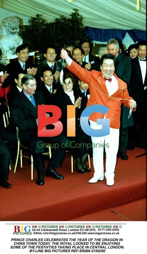 Prince Charles Celebrates Year of the Dragon in China Town