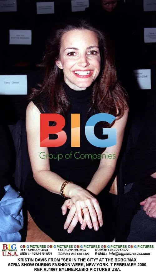 Kristin Davis at BCBG/Max Azria Show