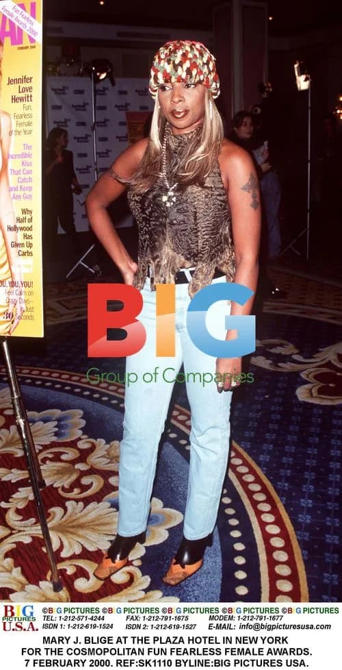 Mary J. Blige at Cosmopolitan Awards in New York