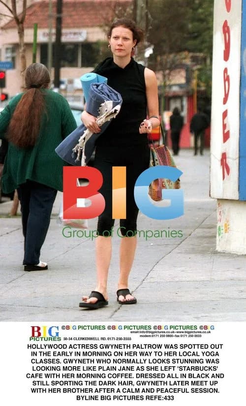 Gwyneth Paltrow Spotted Leaving Starbucks