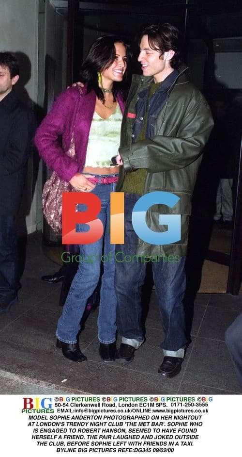 Sophie Anderton Photographed at London Club