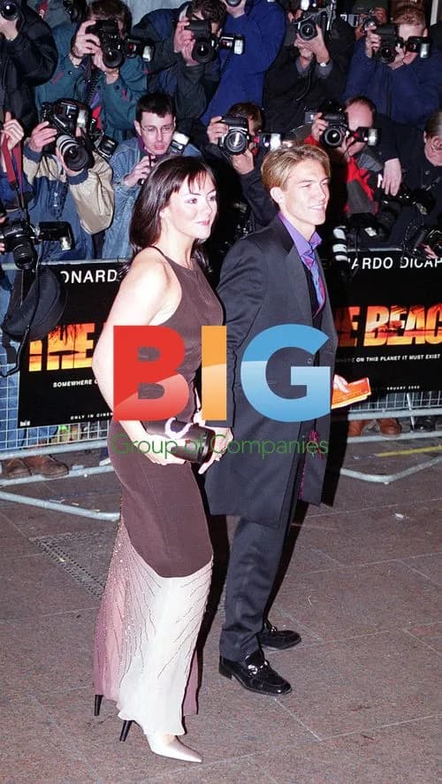 Martine McCutcheon at "The Beach" Premiere