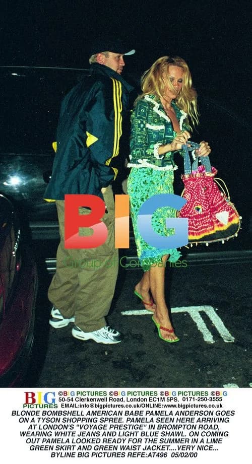 Pamela Anderson Goes on Shopping Spree