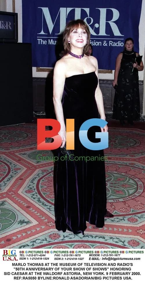 Marlo Thomas at 50th Anniversary of "Your Show of Shows"
