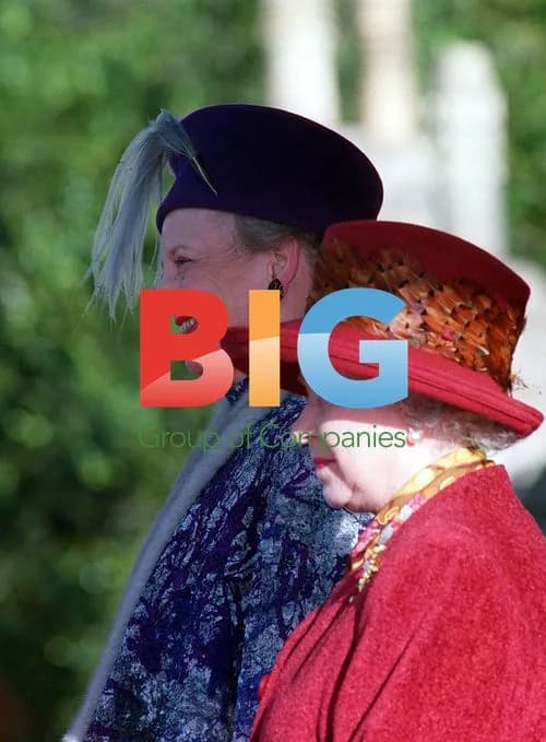 Queen of Denmark and Prince Consort Arrive in UK