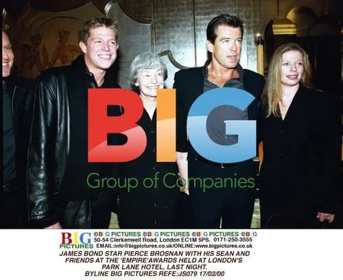 Pierce Brosnan with Friends at Empire Awards