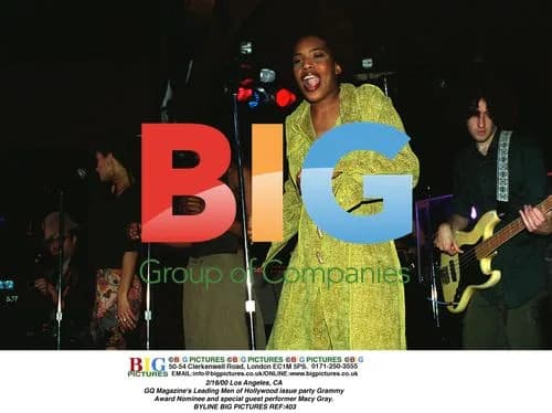 Macy Gray at GQ Magazine's party