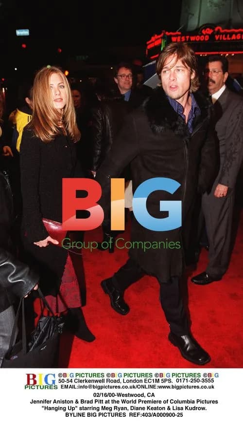 Jennifer Aniston & Brad Pitt at "Hanging Up" Premiere