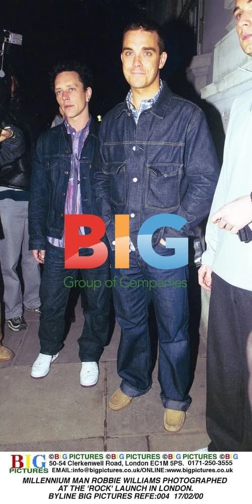 Robbie Williams at 'Rock' Launch