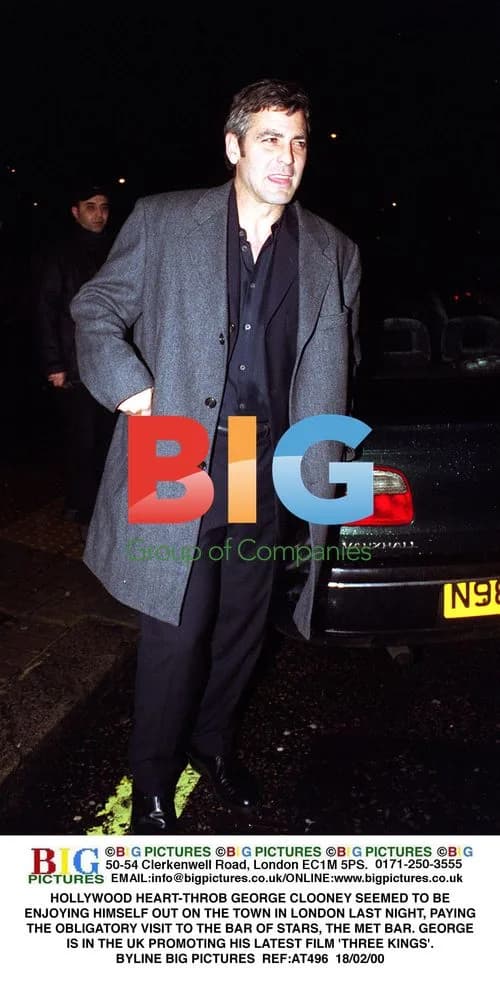 George Clooney Out in London