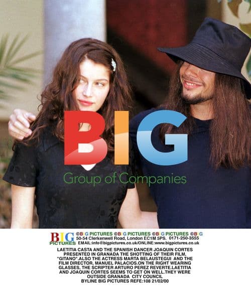 Casta and Cortes in Granada for "Gitano" film