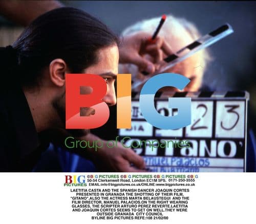 Laetitia Casta and Joaquin Cortes present film "Gitano"