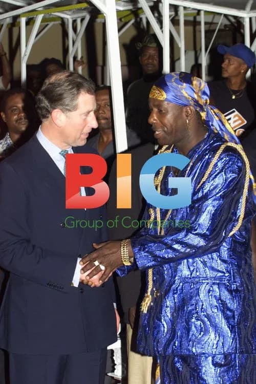 Prince Charles Visits Trinidad Steel Band