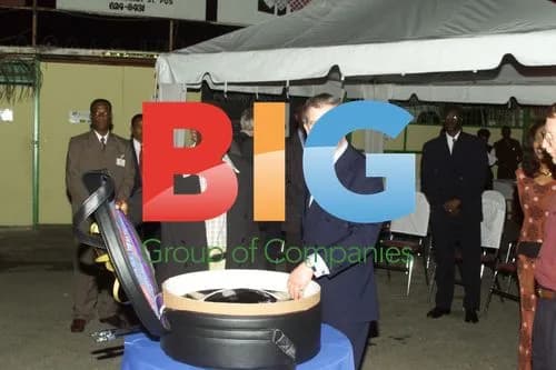 Prince Charles visits Trinidad steel band