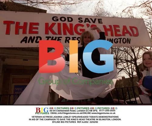 Joanna Lumley Leads Save the King's Head Theatre Demo