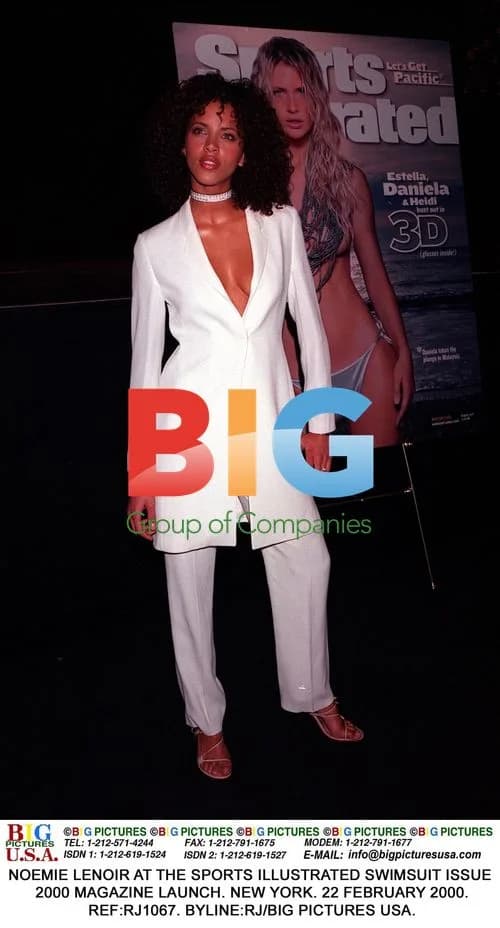 NOEMIE LENOIR at Sports Illustrated Launch
