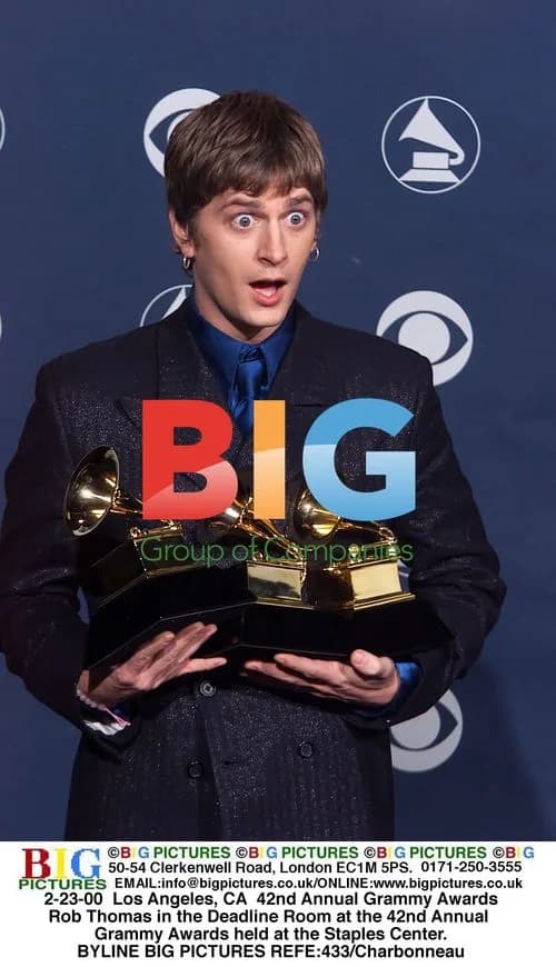 Rob Thomas at 42nd Grammy Awards Deadline Room