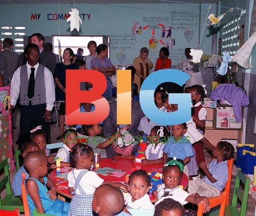 Prince Charles visits Beetham Child Development Centre