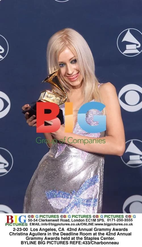 Christina Aguilera at 42nd Grammy Awards