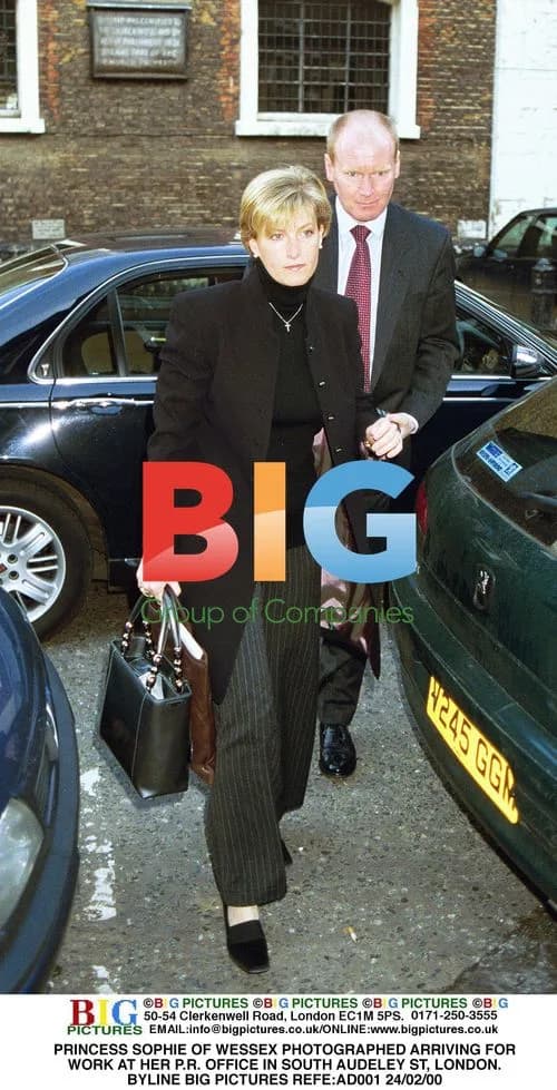 Princess Sophie of Wessex Arrives at Work
