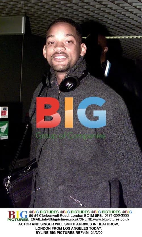 Will Smith Arrives in London from LA