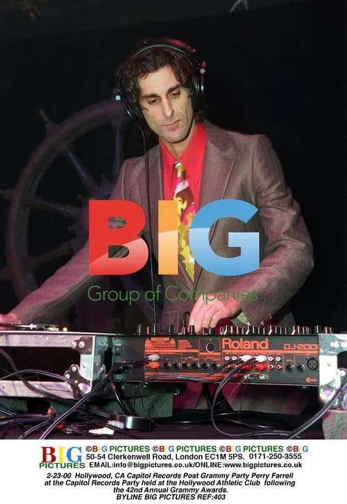 Perry Farrell at Capitol Records Post Grammy Party