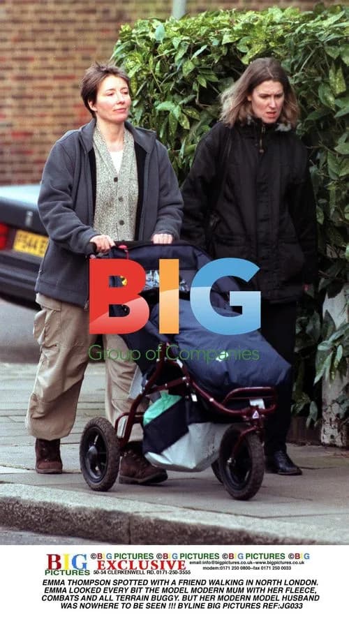 EMMA THOMPSON SPOTTED OUT IN NORTH LONDON