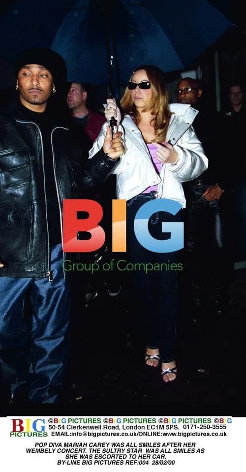 Mariah Carey Smiles After Wembley Concert