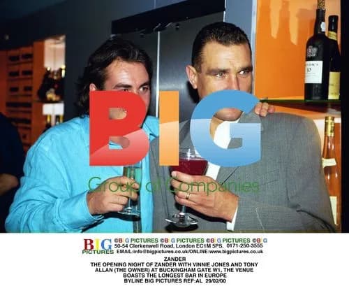 ZANDER Opening Night with Vinnie Jones