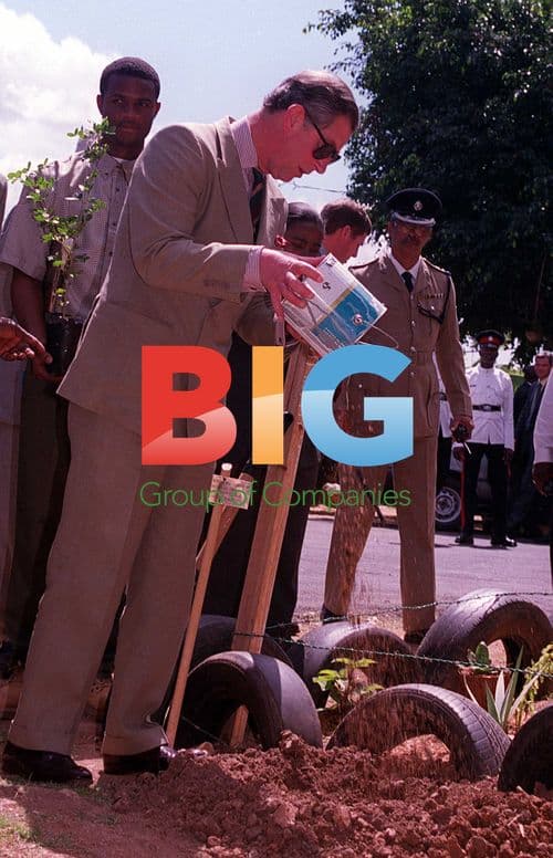 Prince Charles plants tree at Jamaican school